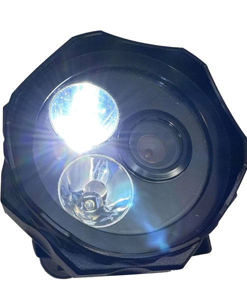 F9 Heavy Duty Flashlight LED With Camera