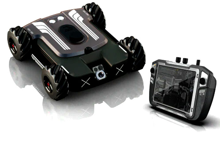U2C2 Mini Under Vehicle Inspection Camera Robot